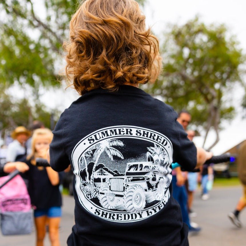 Jeepin Shirt Black (Youth) - Shreddy